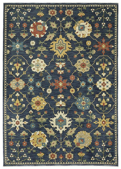 Oriental Weavers Francesca FR02L Blue, Multi