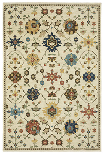 Oriental Weavers Francesca FR02M Ivory, Multi