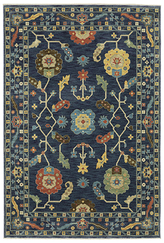 Oriental Weavers Francesca FR03F Blue, Multi