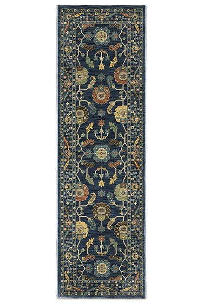 Oriental Weavers Francesca FR03F Blue, Multi