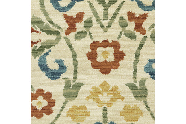 Oriental Weavers Francesca FR06B Ivory, Multi