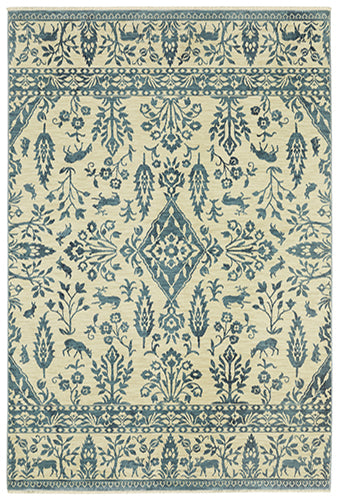 Oriental Weavers Francesca FR08H Blue, Ivory