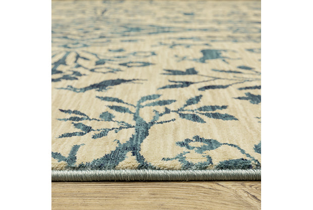 Oriental Weavers Francesca FR08H Blue, Ivory