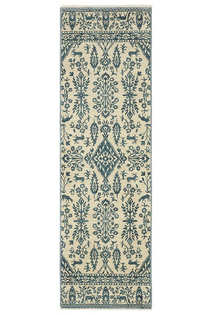 Oriental Weavers Francesca FR08H Blue, Ivory