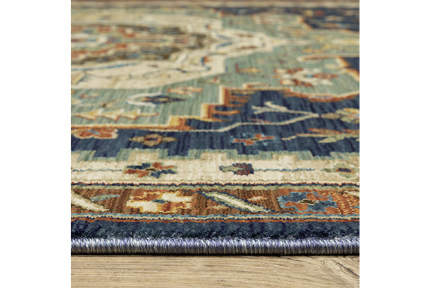 Oriental Weavers Francesca FR09F Blue, Multi