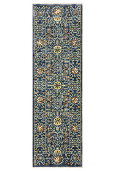 Oriental Weavers Francesca FR11B Blue, Rust