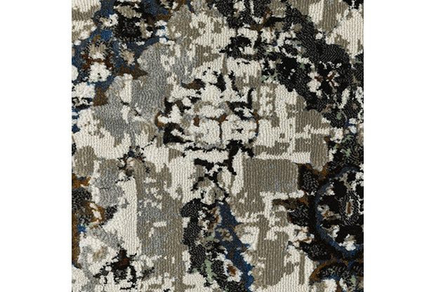 Oriental Weavers Gemini 1003E Charcoal, Grey