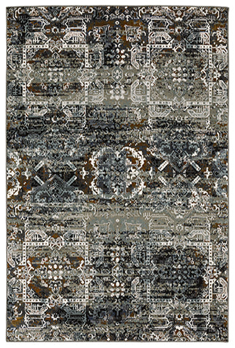 Oriental Weavers Gemini 2060V Charcoal, Multi