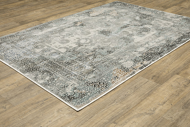 Oriental Weavers Gemini 4153F Grey, Multi