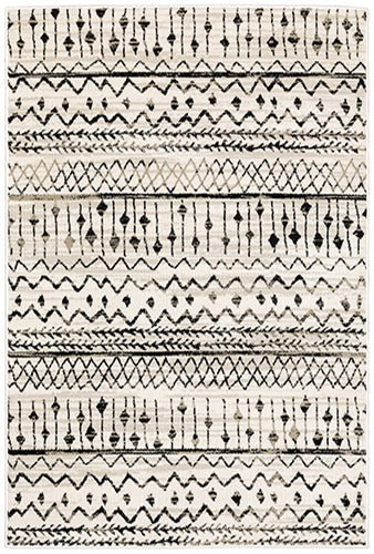 Oriental Weavers Georgia 8826E Ivory, Black