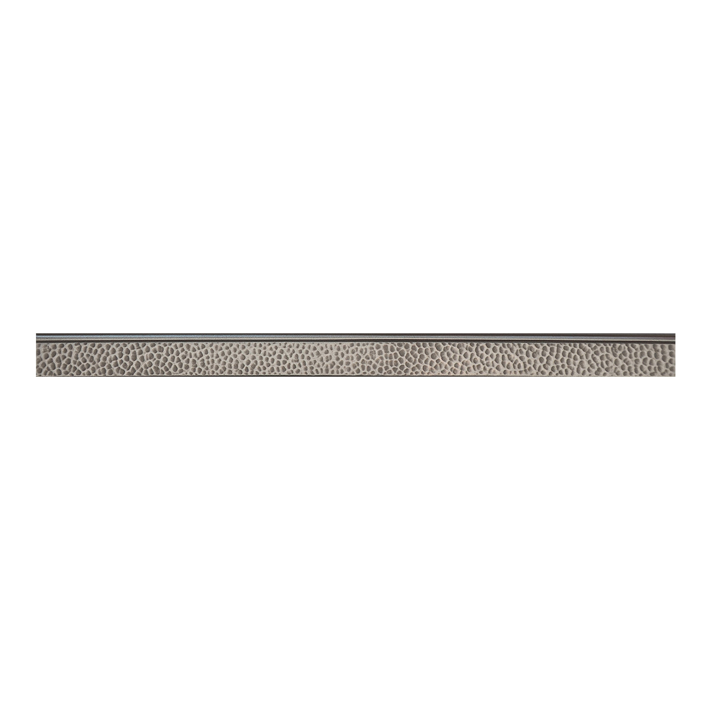 Questech City Scape Hammered 1" x 18" Metal Bullnose