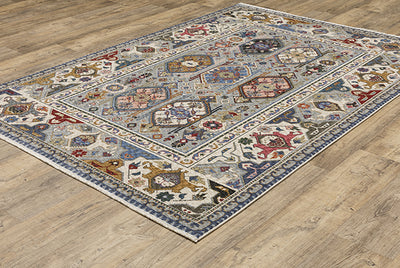 Oriental Weavers Hastings HA04E Blue, Multi