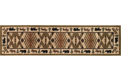 Oriental Weavers Hudson 1072A Ivory, Green