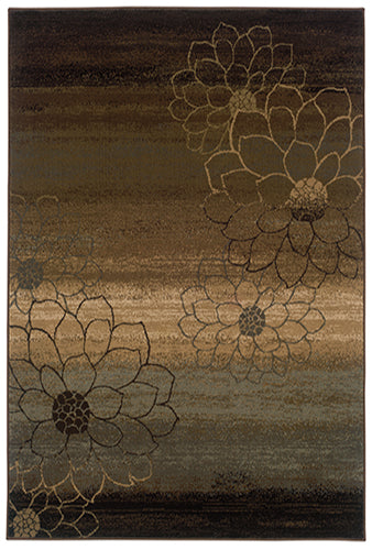 Oriental Weavers Hudson 074A1 Brown, Beige