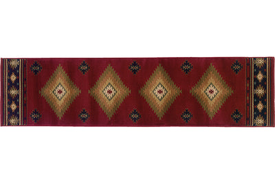 Oriental Weavers Hudson 087K1 Red, Green