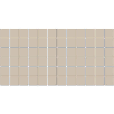 American Olean Regular Unglazed 1 x 2 Stacked 12" x 24" Porcelain Mosaic (Clearance)