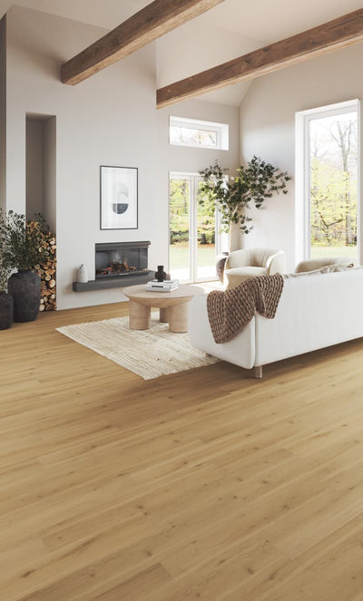 Mannington Adura Max Plank Swiss Oak 1/3 7" x 48" Vinyl Plank Truffle