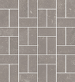 Florida Tile BlueRun Basketweave 12" x 12" Porcelain Mosaic