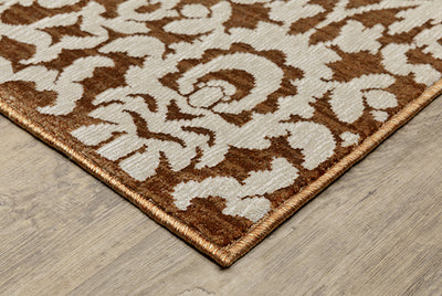 Oriental Weavers Intrigue INT02 Rust, Ivory