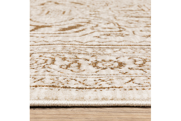 Oriental Weavers Intrigue INT03 Ivory, Gold