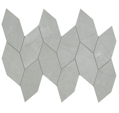 Crossville Stones At Large Leaf 12" x 13" Porcelain Mosaic