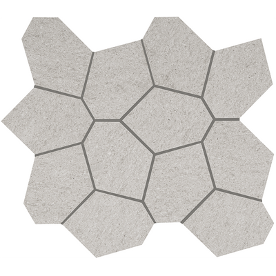 Crossville Civilization Polygon 13" x 15" Porcelain Mosaic