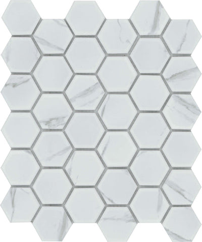 Emser Elegan 2" Hex 11" x 13" Porcelain Mosaic