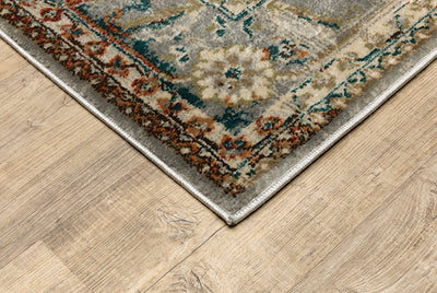 Oriental Weavers Juliette 205E3 Grey, Rust