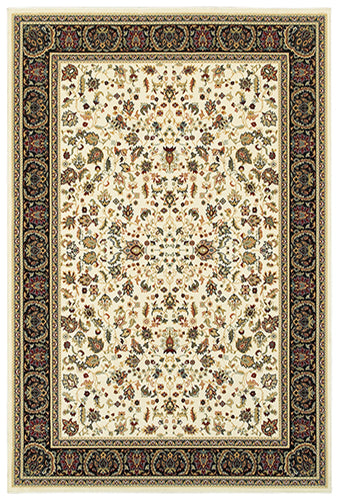 Oriental Weavers Kashan 108X1 Ivory, Black