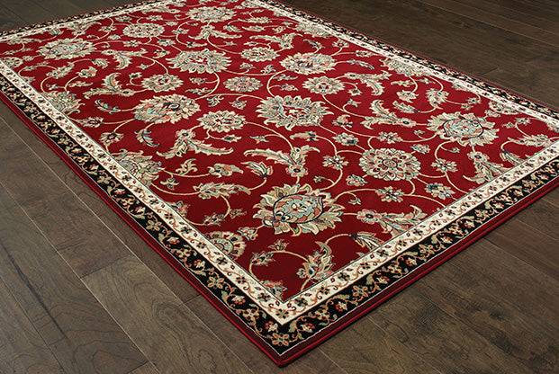 Oriental Weavers Kashan 370RI Red, Multi