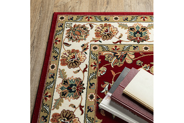 Oriental Weavers Kashan 4929R Red, Ivory