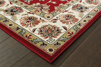 Oriental Weavers Kashan 4929R Red, Ivory