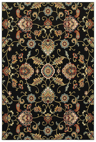 Oriental Weavers Kashan 9946K Black, Multi