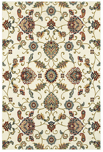 Oriental Weavers Kashan 9946W Ivory, Multi