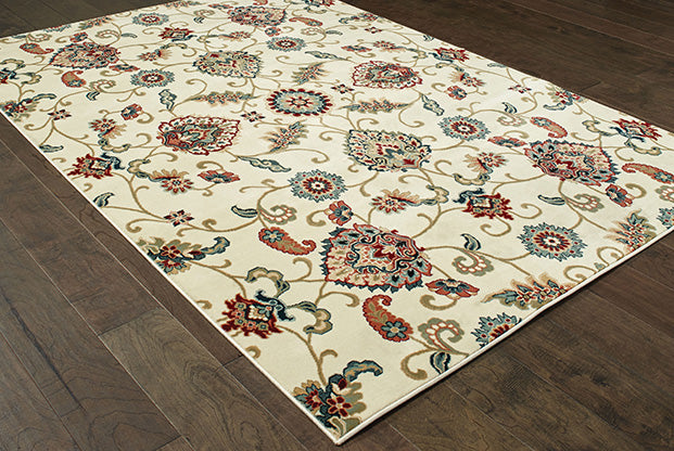 Oriental Weavers Kashan 9946W Ivory, Multi