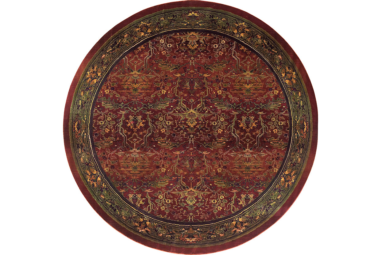 Oriental Weavers Kharma 465R4 Red, Green