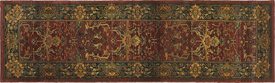 Oriental Weavers Kharma 465R4 Red, Green