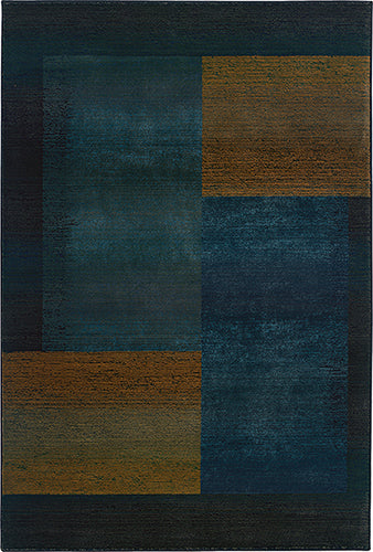 Oriental Weavers Kharma II 1092L Blue, Gold