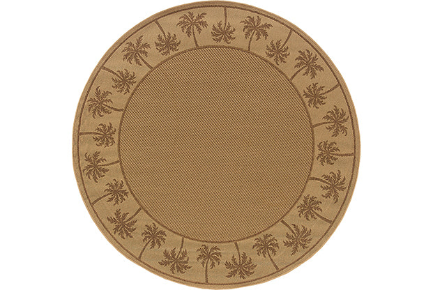 Oriental Weavers Lanai 606D7 Beige, Tan