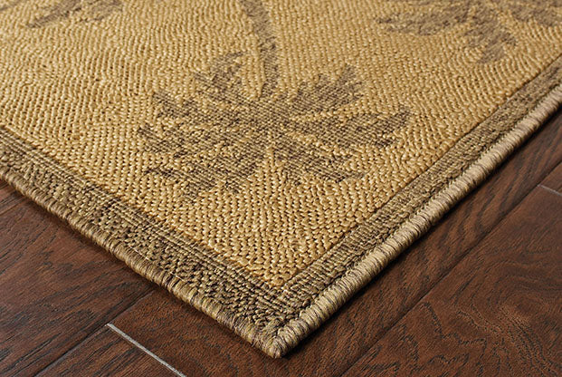 Oriental Weavers Lanai 606M7 Tan, Beige