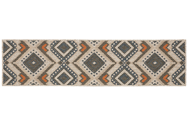 Oriental Weavers Latitude 002X3 Grey, Orange