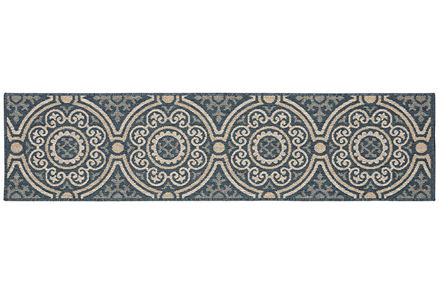 Oriental Weavers Latitude 609B3 Blue, Grey