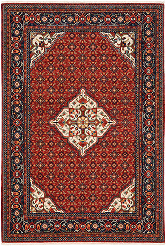 Oriental Weavers Lilihan 001C6 Red, Blue