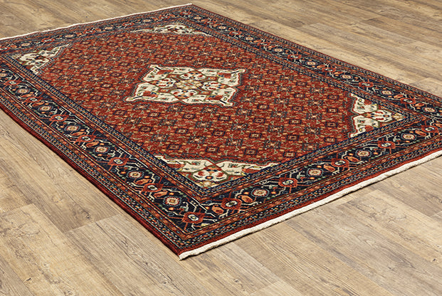 Oriental Weavers Lilihan 001C6 Red, Blue