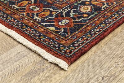 Oriental Weavers Lilihan 001C6 Red, Blue