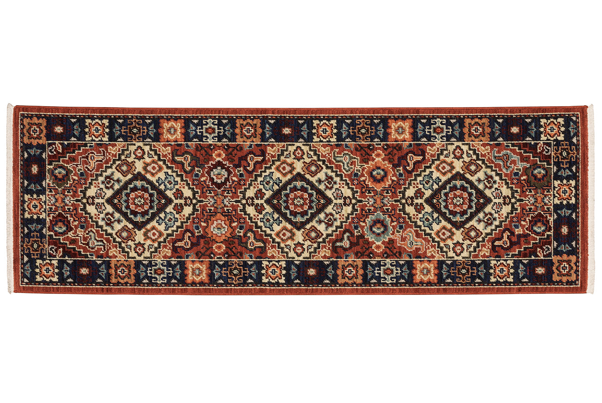 Oriental Weavers Lilihan 2061V Red, Blue