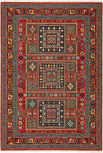 Oriental Weavers Lilihan 002C6 Red, Multi