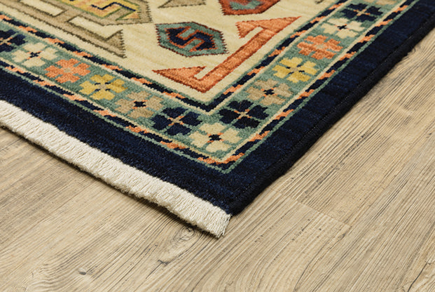 Oriental Weavers Lilihan 041H6 Blue, Ivory