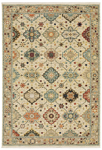 Oriental Weavers Lilihan 4601W Beige, Multi