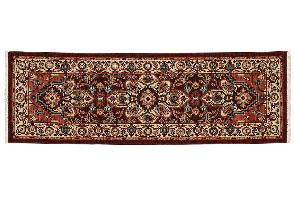 Oriental Weavers Lilihan 5502C Red, Ivory